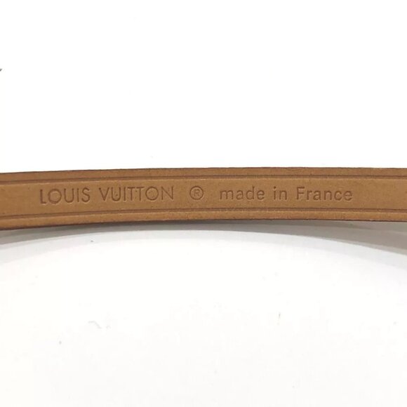 LOUIS VUITTON strap Shoulder strap Nume leather Beige/GoldHardware - Picture 6 of 9